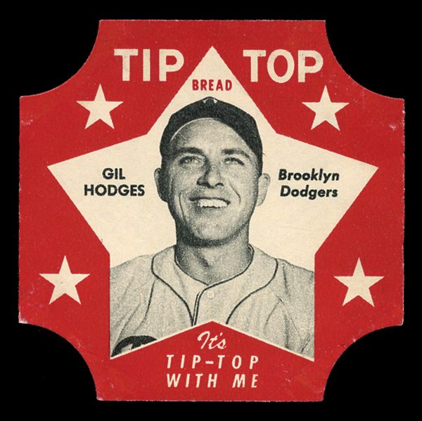 1952 Tip Top Bread Label Hodges
